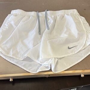 Nike Women's Athletic White Shorts